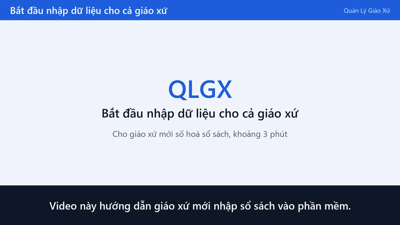 Màn Nhập dữ liệu Access của quản trị hệ thống: ô Giáo xứ đích, nút chọn tệp .mdb, nút 1. Chạy thử